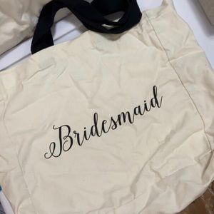 Bridesmaid tote
